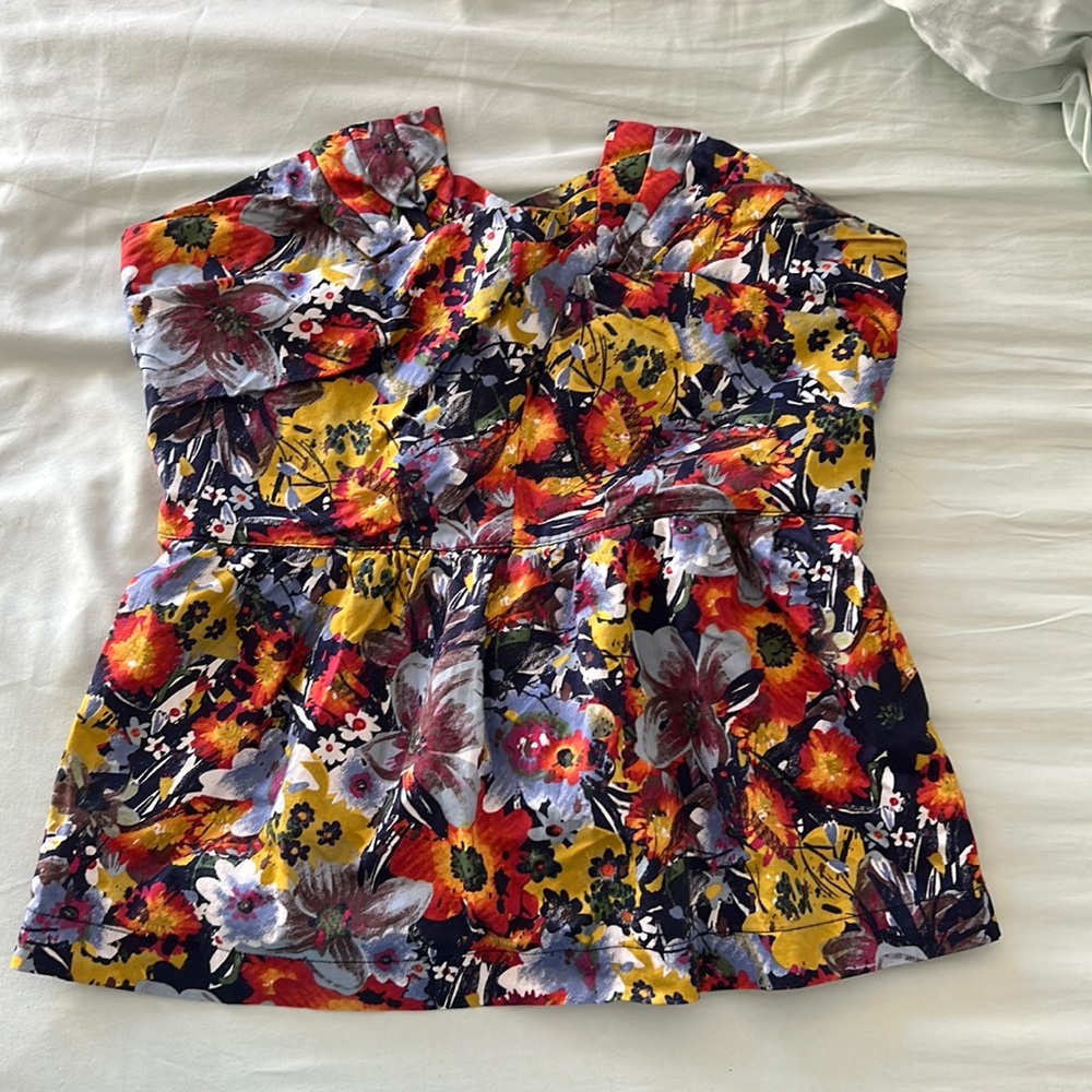 Anthropologie size 8 strapless top